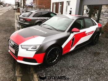 Custom wrap Audi